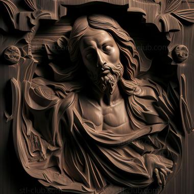 3D model st jesus (STL)